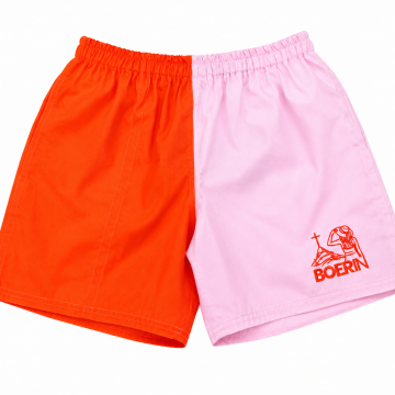 Deborah Short - Orange & Baby Pink